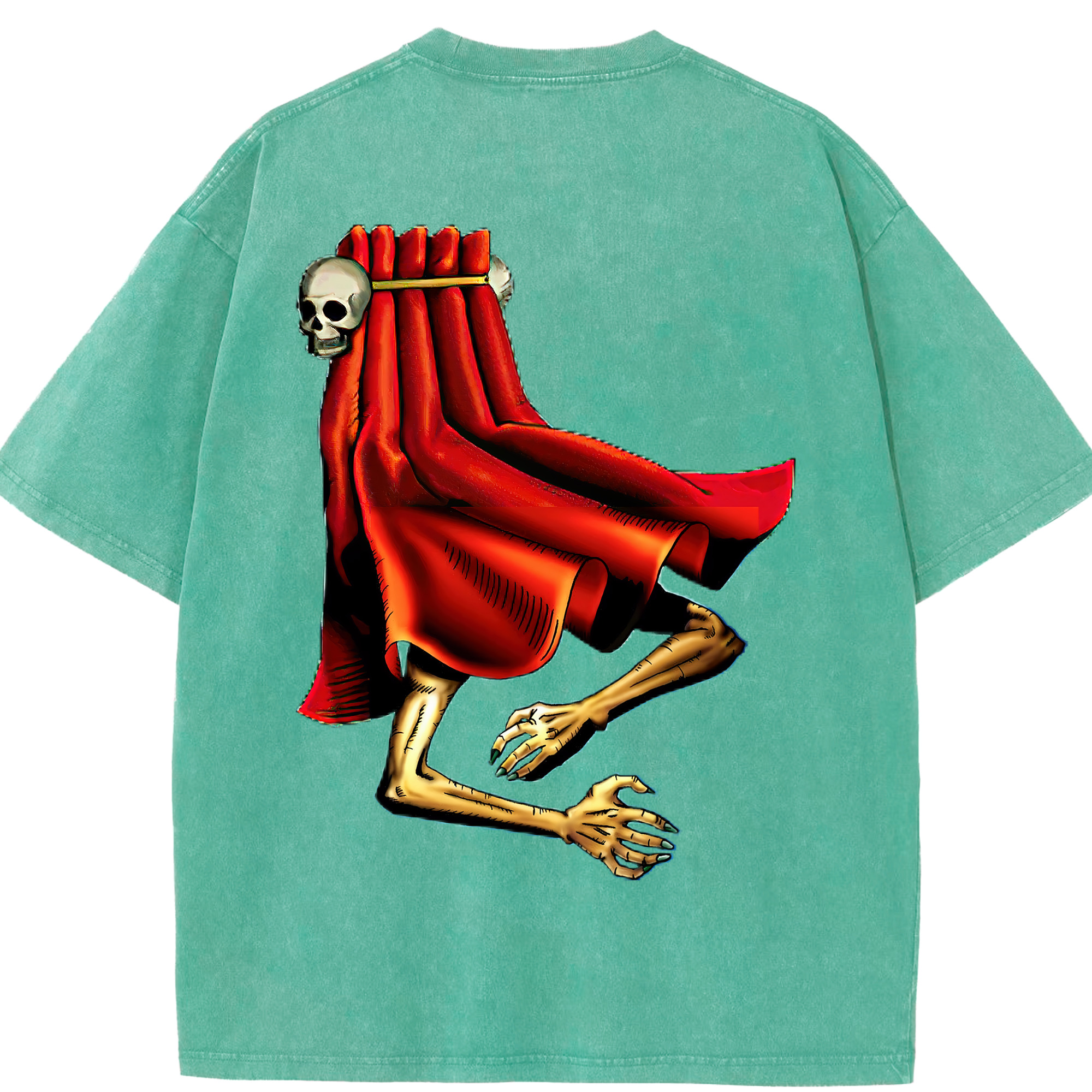 （画像用） 遊☆戯☆王 Yu-Gi-Oh! 綿100% ヴィンテージ風 半袖Tシャツ（背面プリント）
